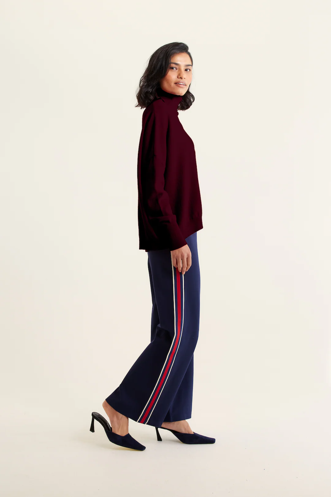 A Polo Bay Cashmere Sweater In Endless Passion - Image 2