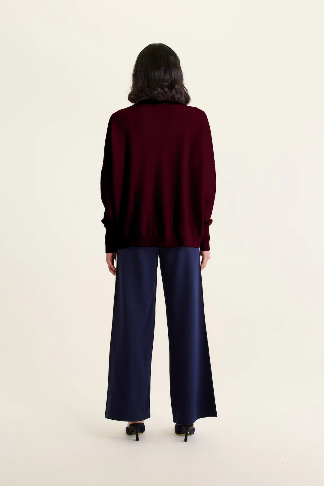 A Polo Bay Cashmere Sweater In Endless Passion - Image 3