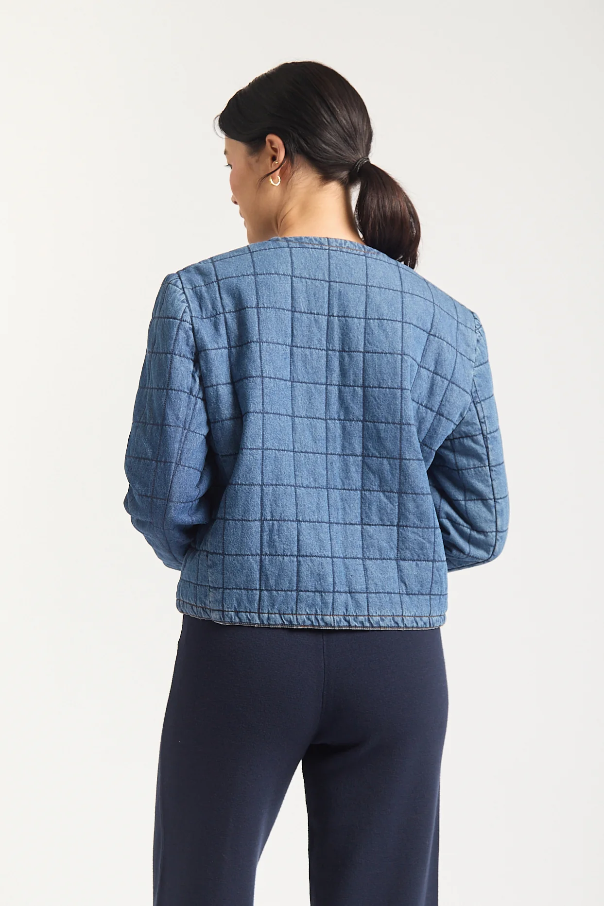 Agnes Jacket In Denim - Image 3