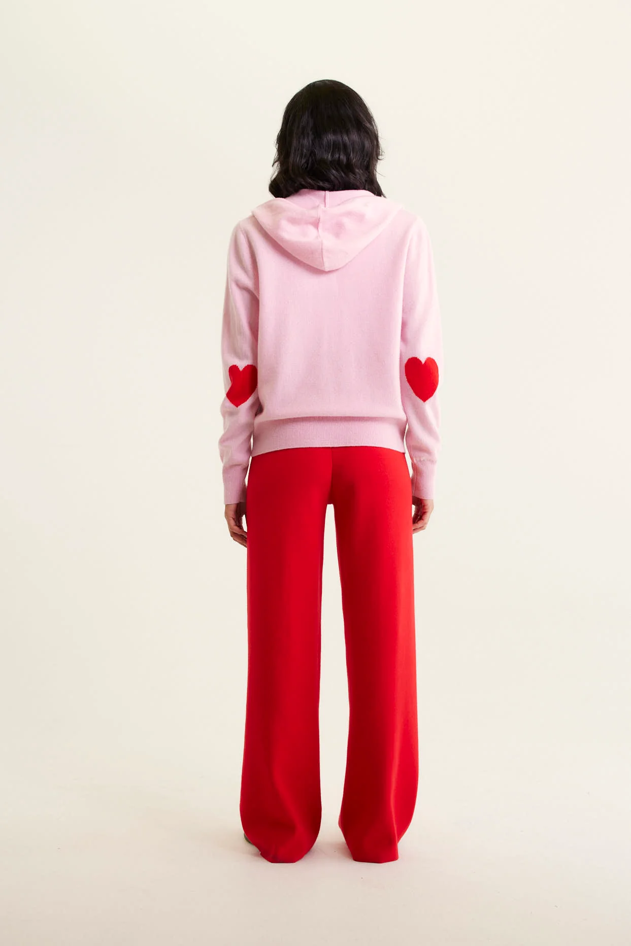 Amber Cashmere Hoodie In Blossom - Image 3