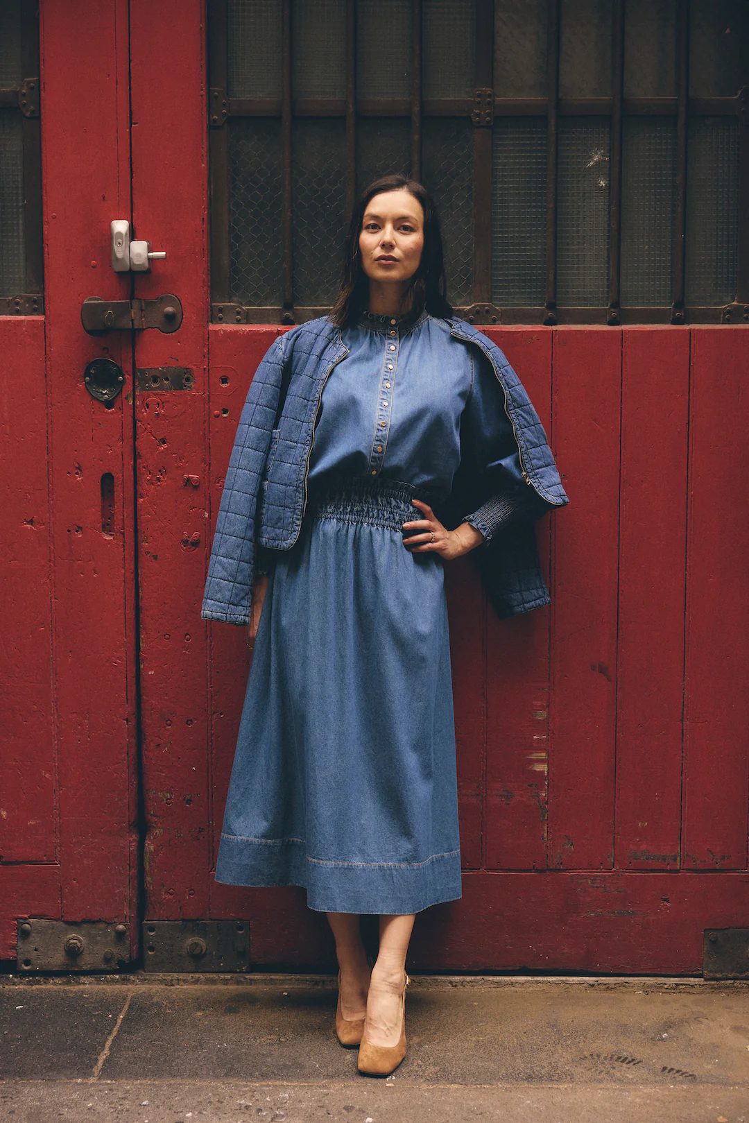 Dakota Shirt In Denim Wash - Image 3