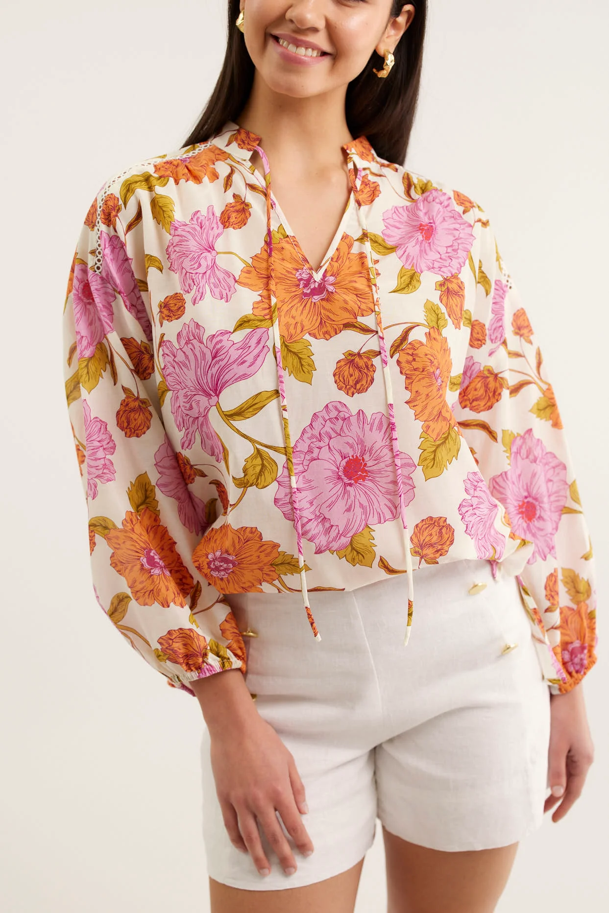 Edie Calypso Top In Pink - Image 2
