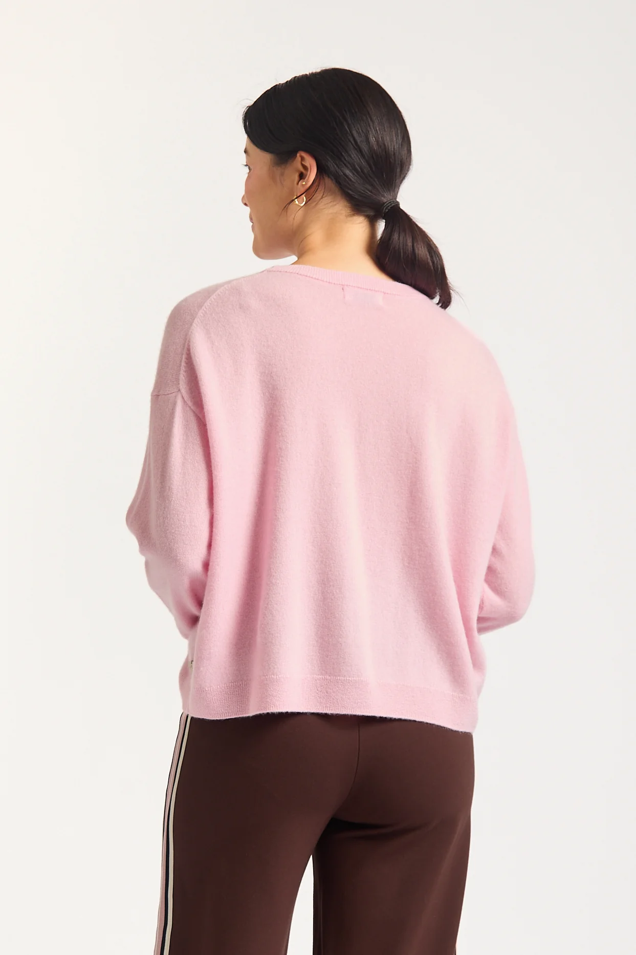 Estelle Cashmere Sweater In Blossom - Image 4