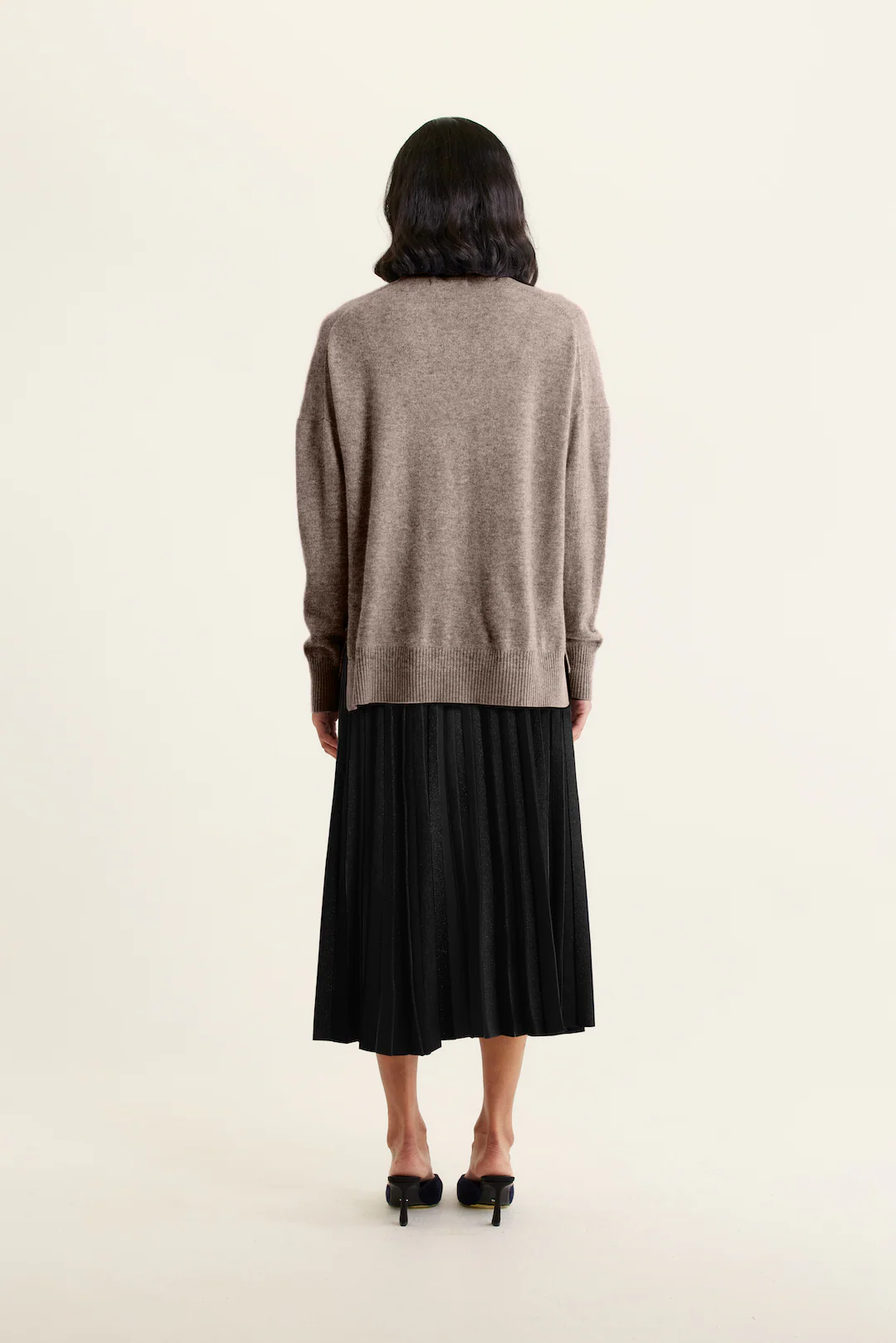 Iris Cashmere Crew Sweater In Magic - Image 3
