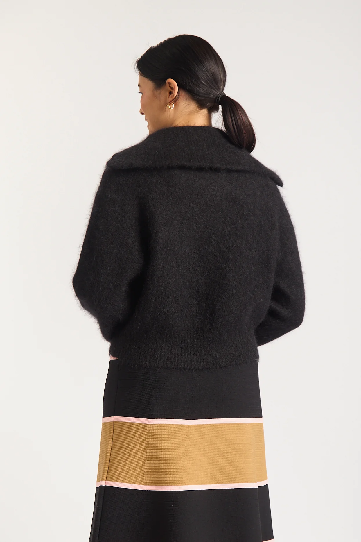 June Jacket  In Black - Image 3