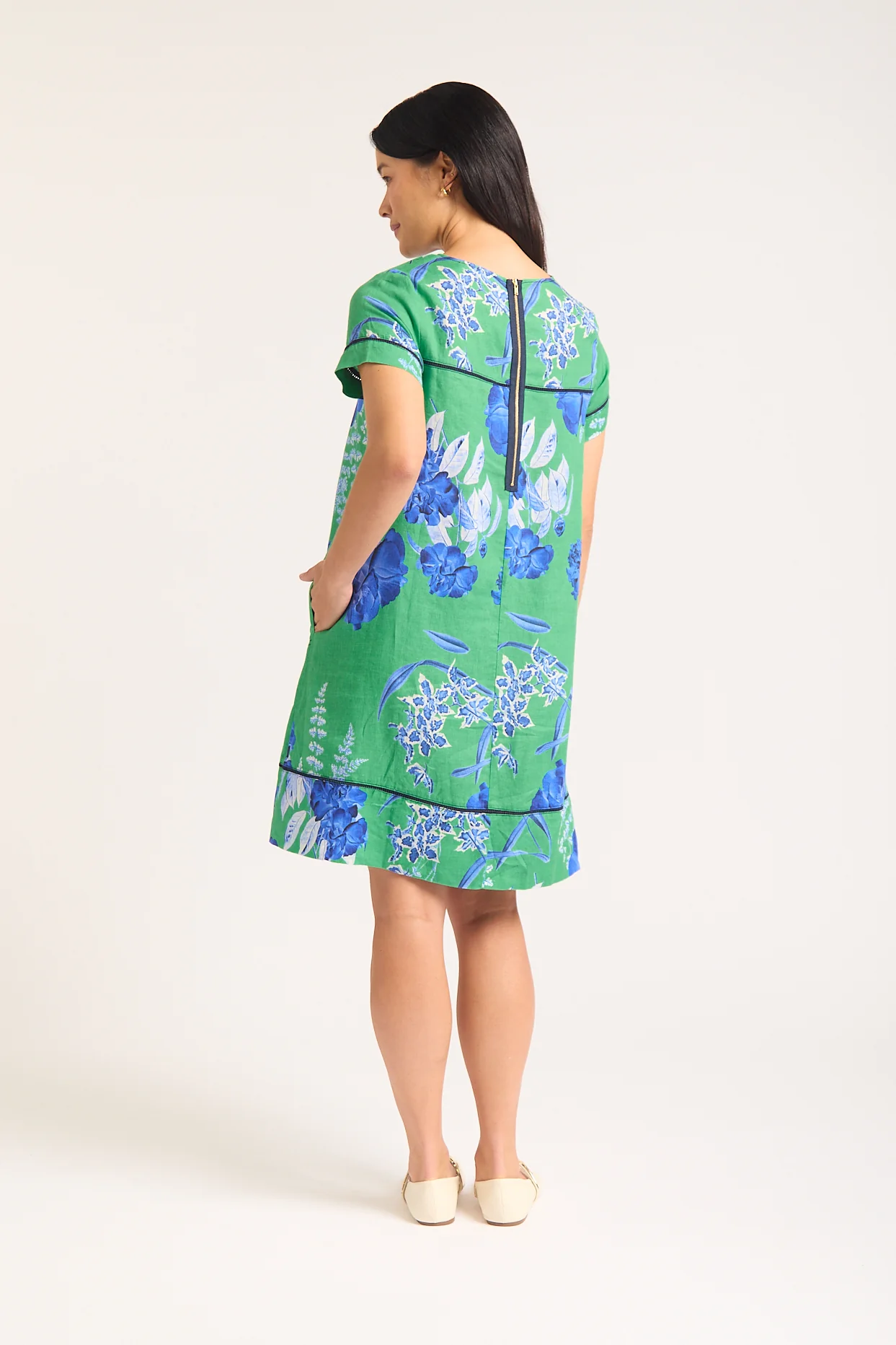 Laine Dress In Night Garden - Image 3