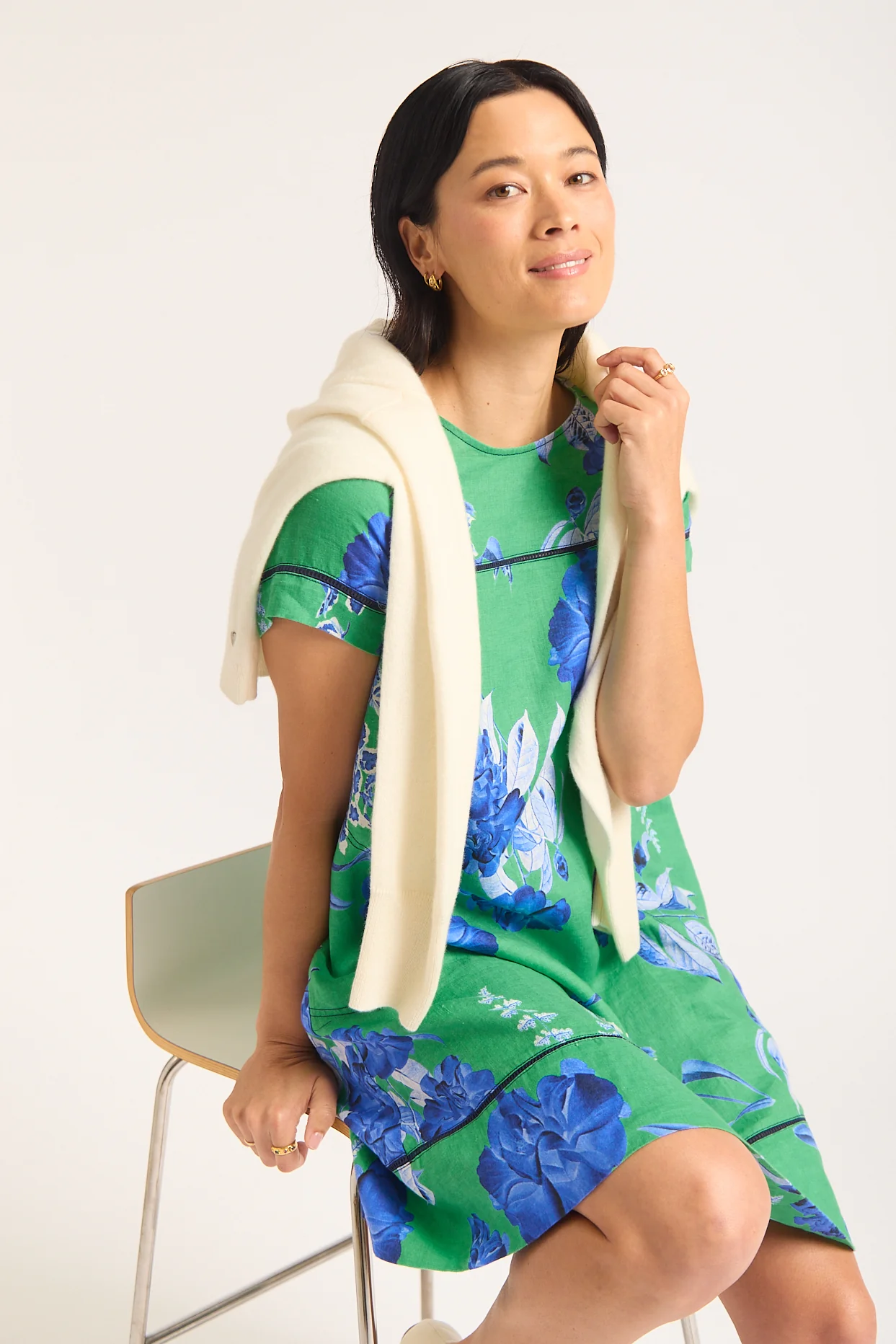 Laine Dress In Night Garden - Image 4
