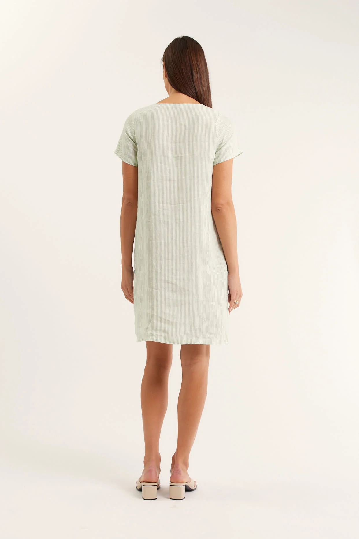 Louie Classic Dress In Sweetpea - Image 3