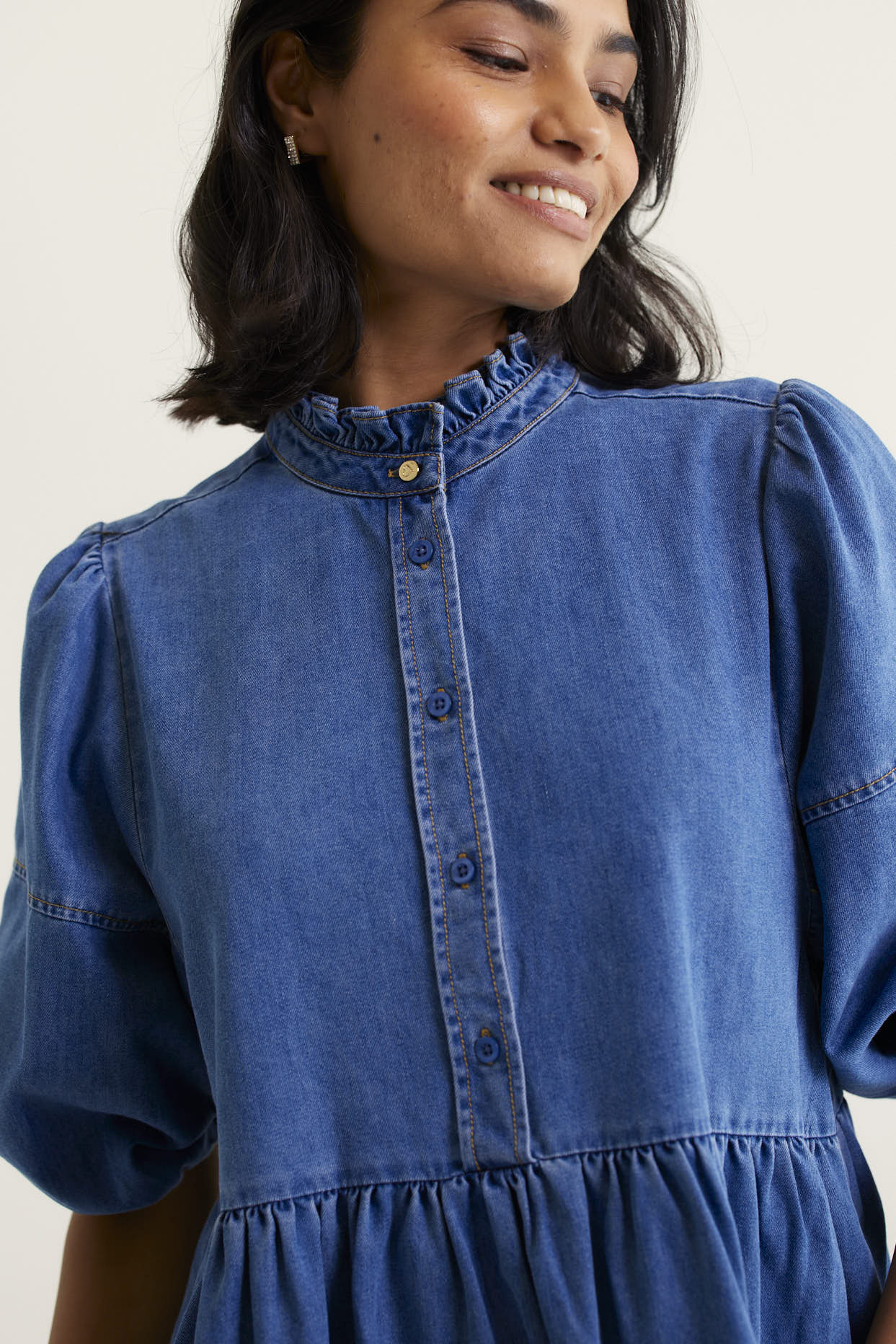 Lume Denim Dress - Image 6