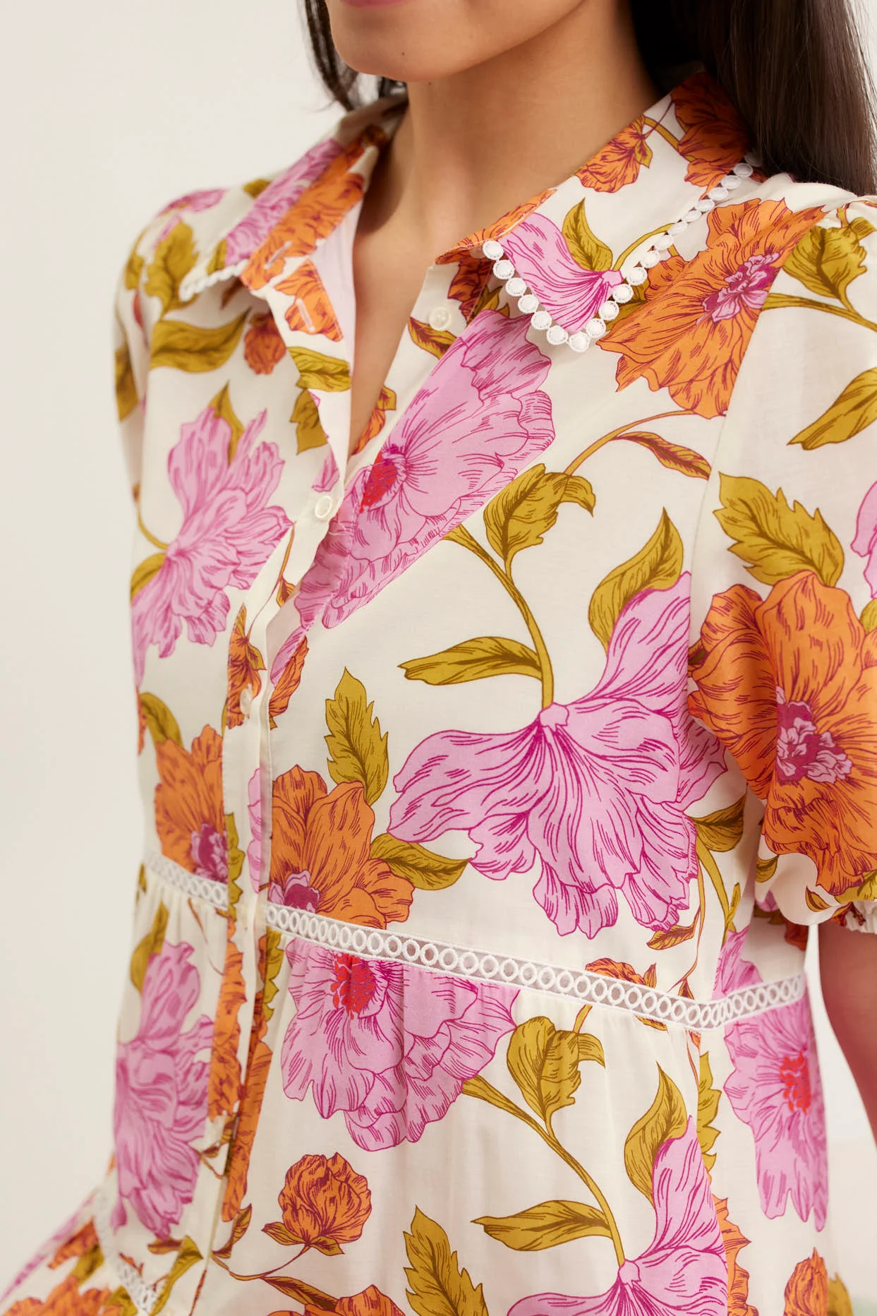 Marlow Calypso Dress In Pink - Image 2