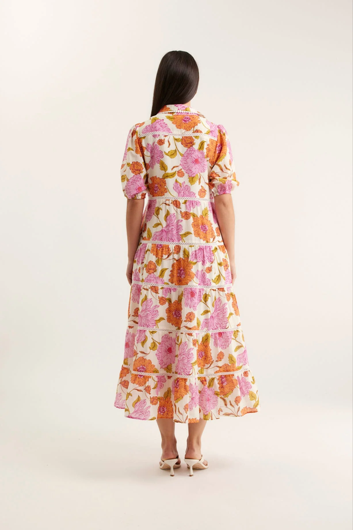 Marlow Calypso Dress In Pink - Image 3