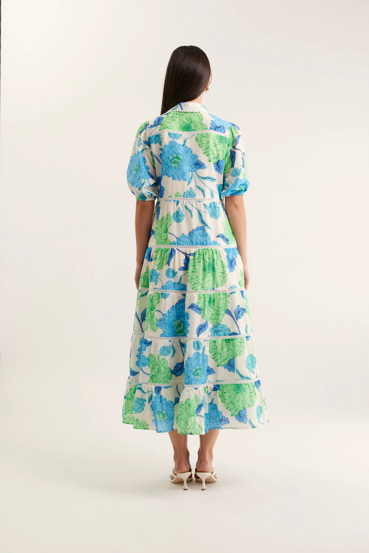 Marlow Calypso Dress In Blue - Image 2