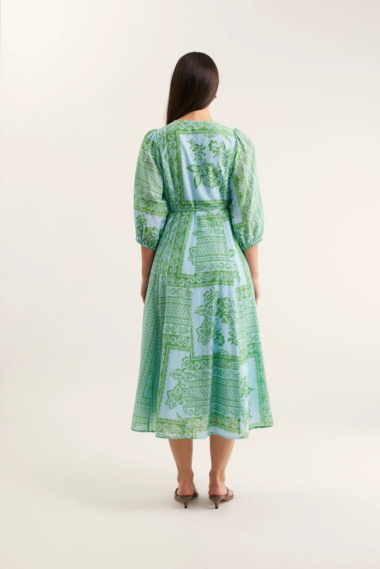 Maya Dress In Florentine Print - Image 4