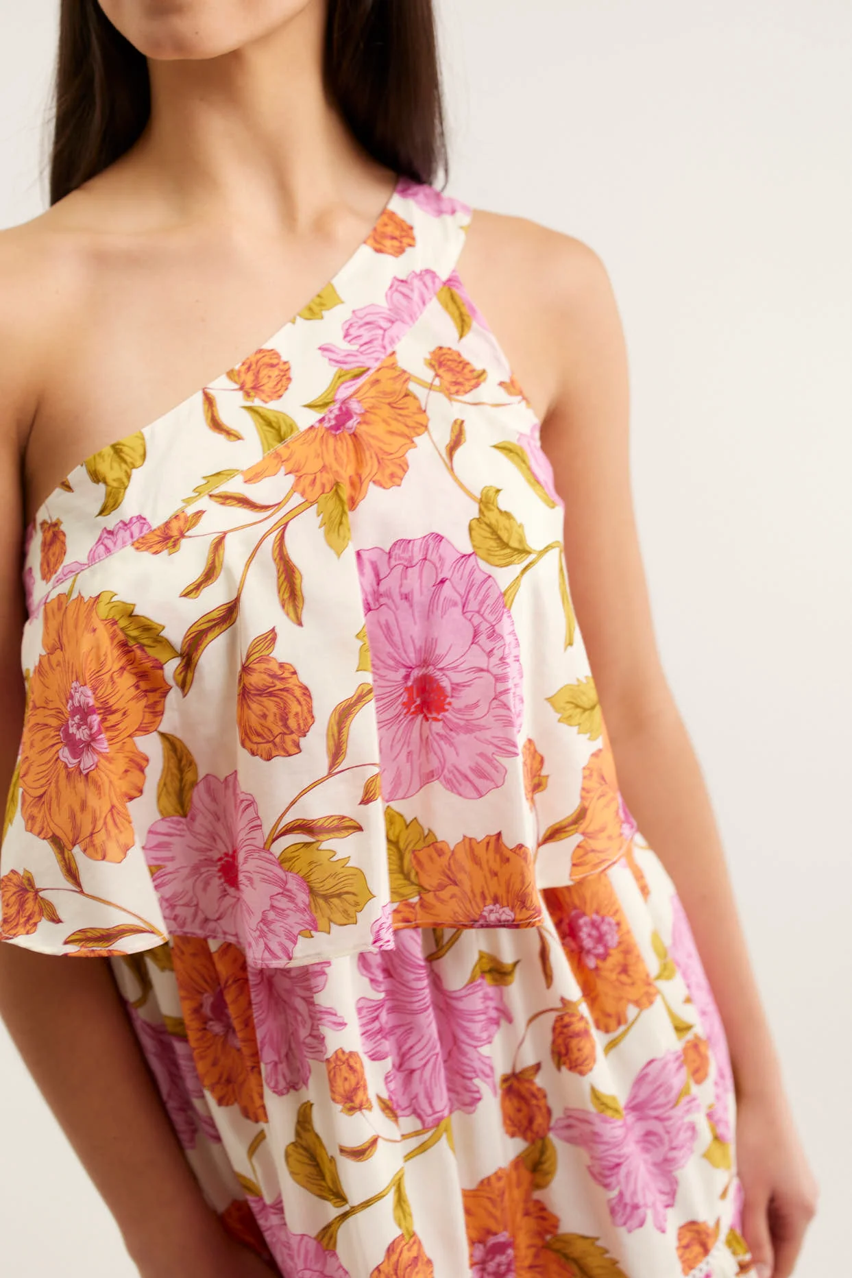 Olympia Calypso Dress In Pink - Image 5