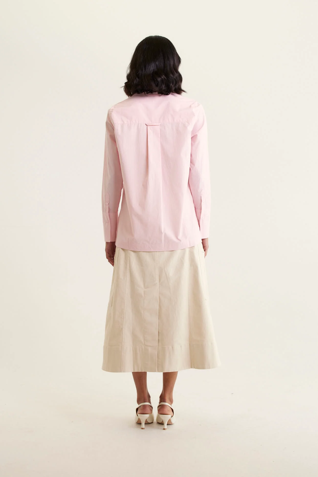 Primrose Pima Cotton Shirt In Blossom - Image 3