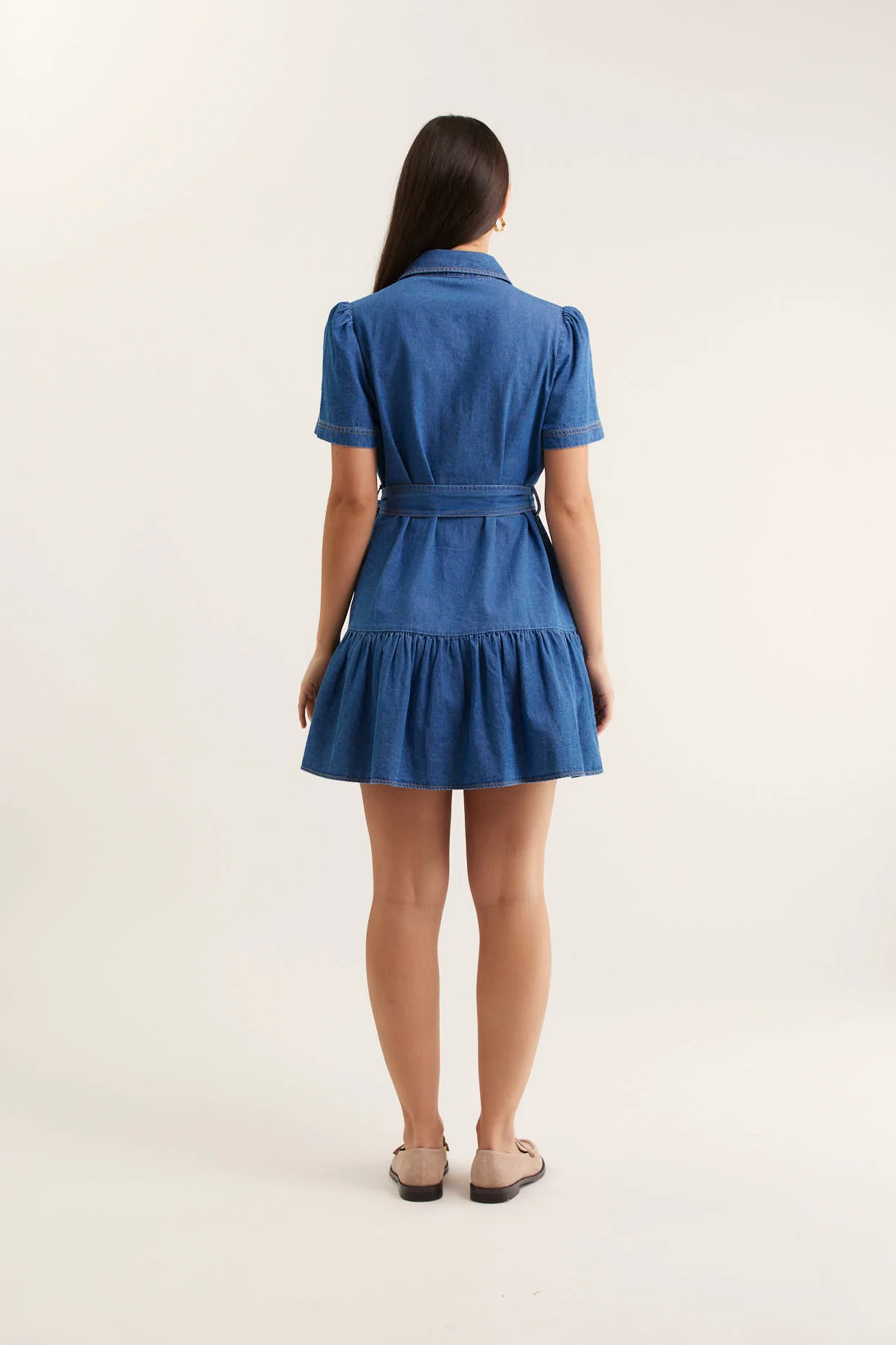 Renae Denim Dress - Image 3