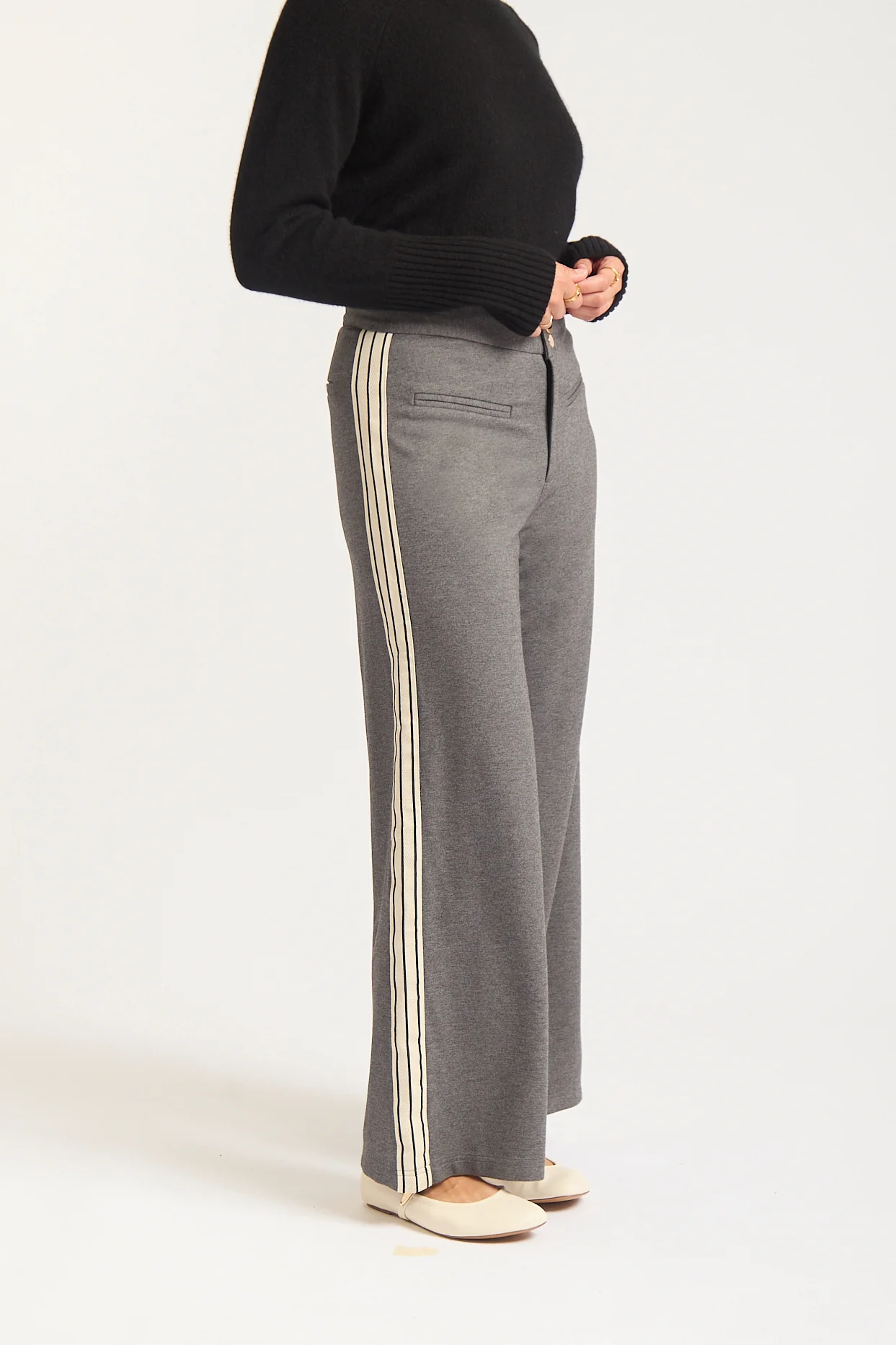 Retreat Pant In Vintage Grey - Image 3