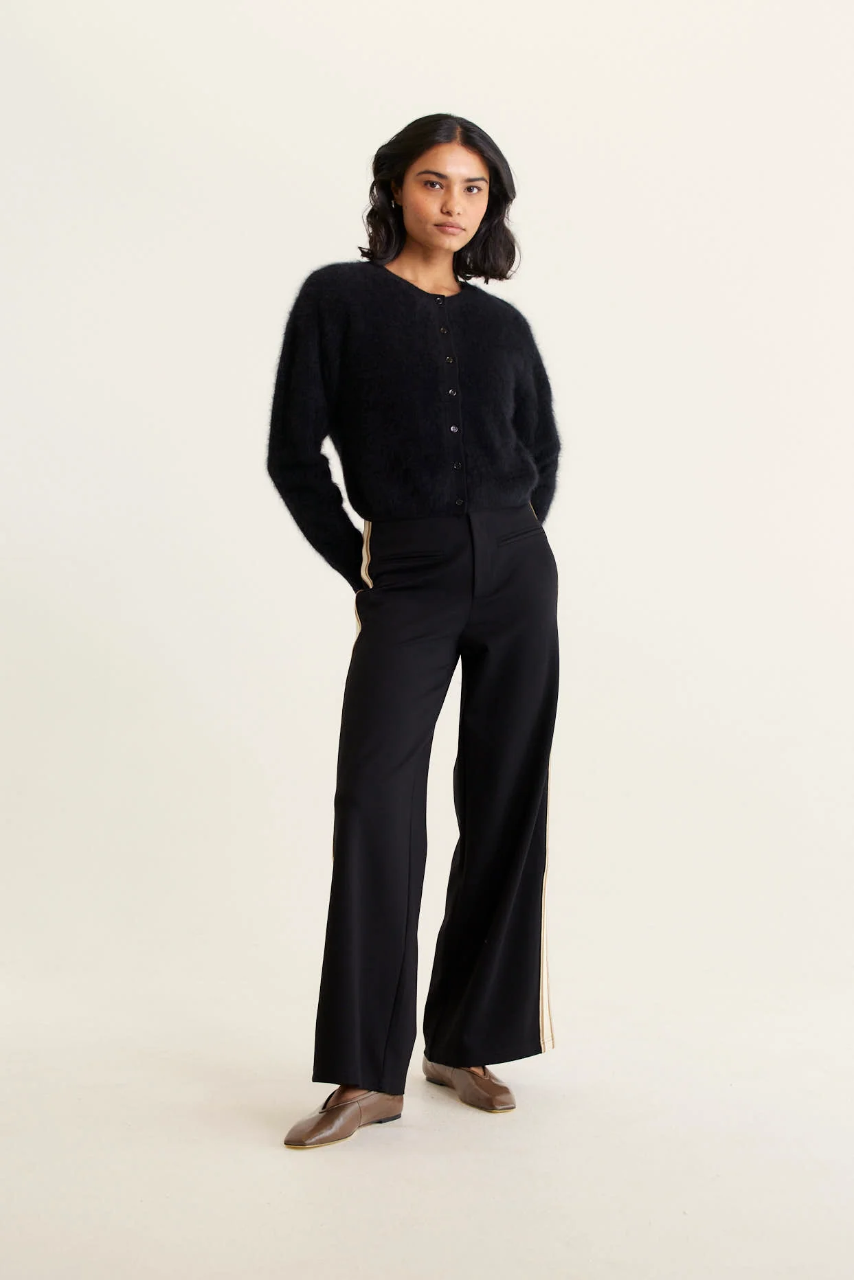 Retreat Ponti Pant in Black - Image 4