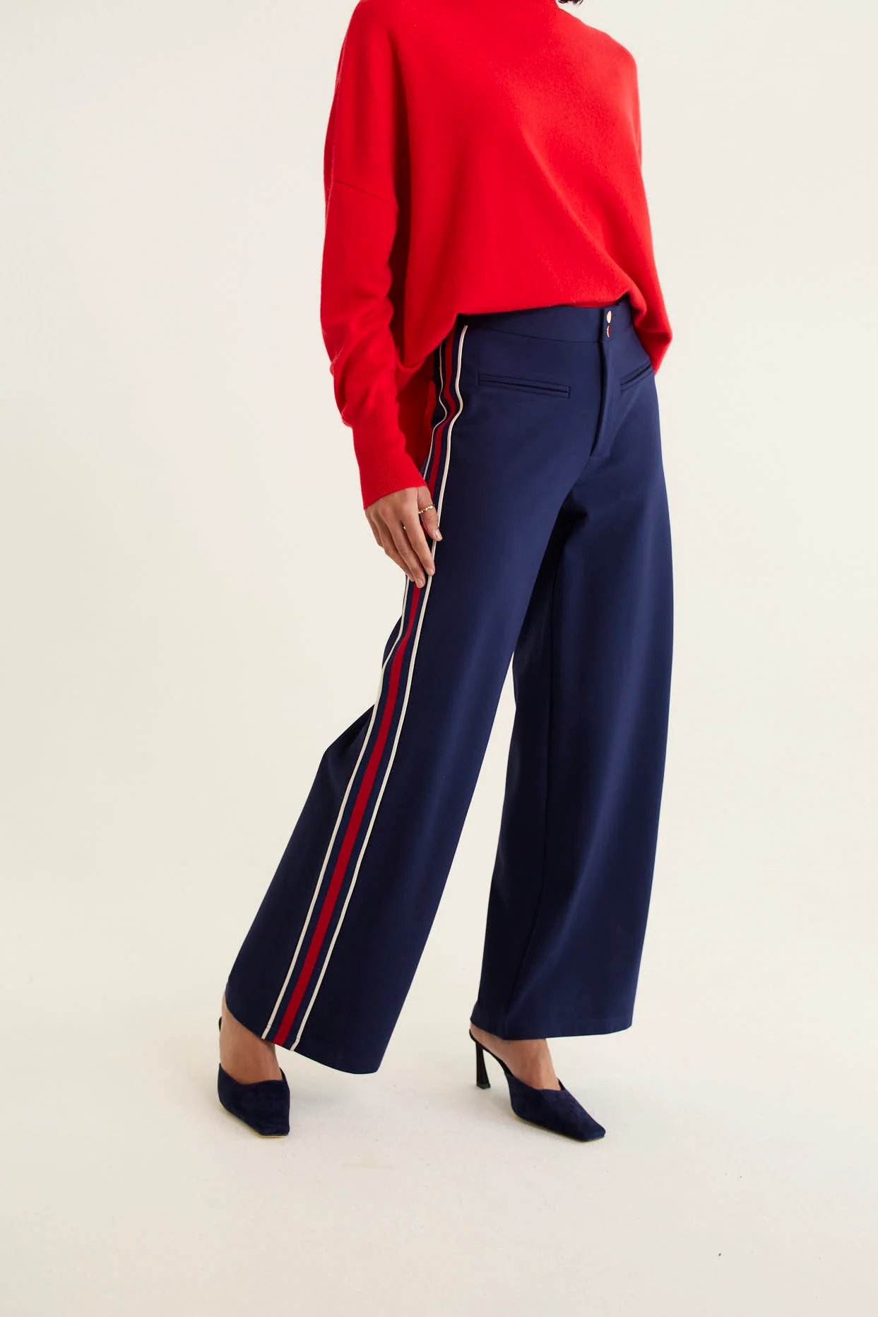 Retreat Ponti Pant In Navy - Image 5