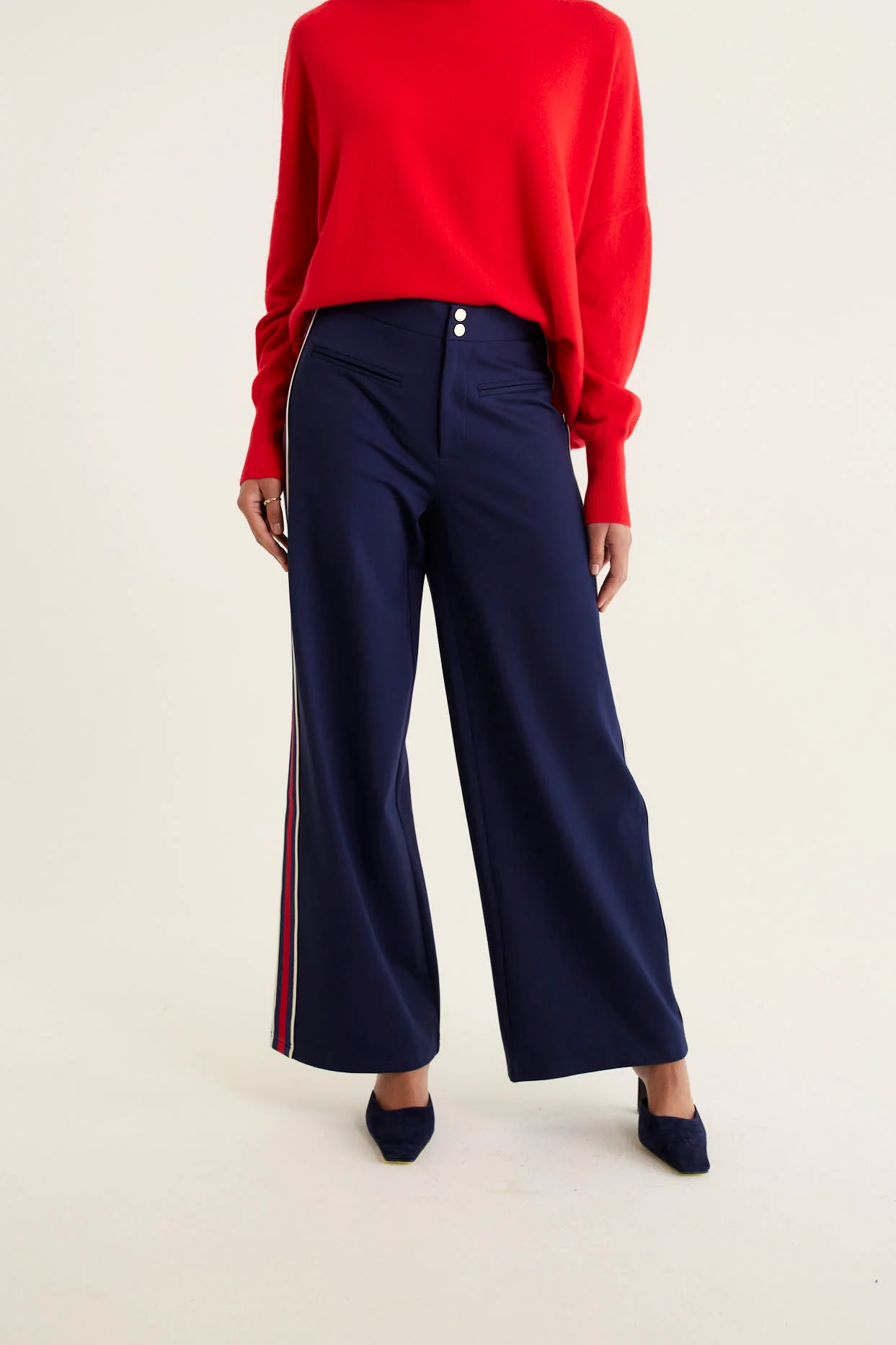 Retreat Ponti Pant In Navy - Image 6