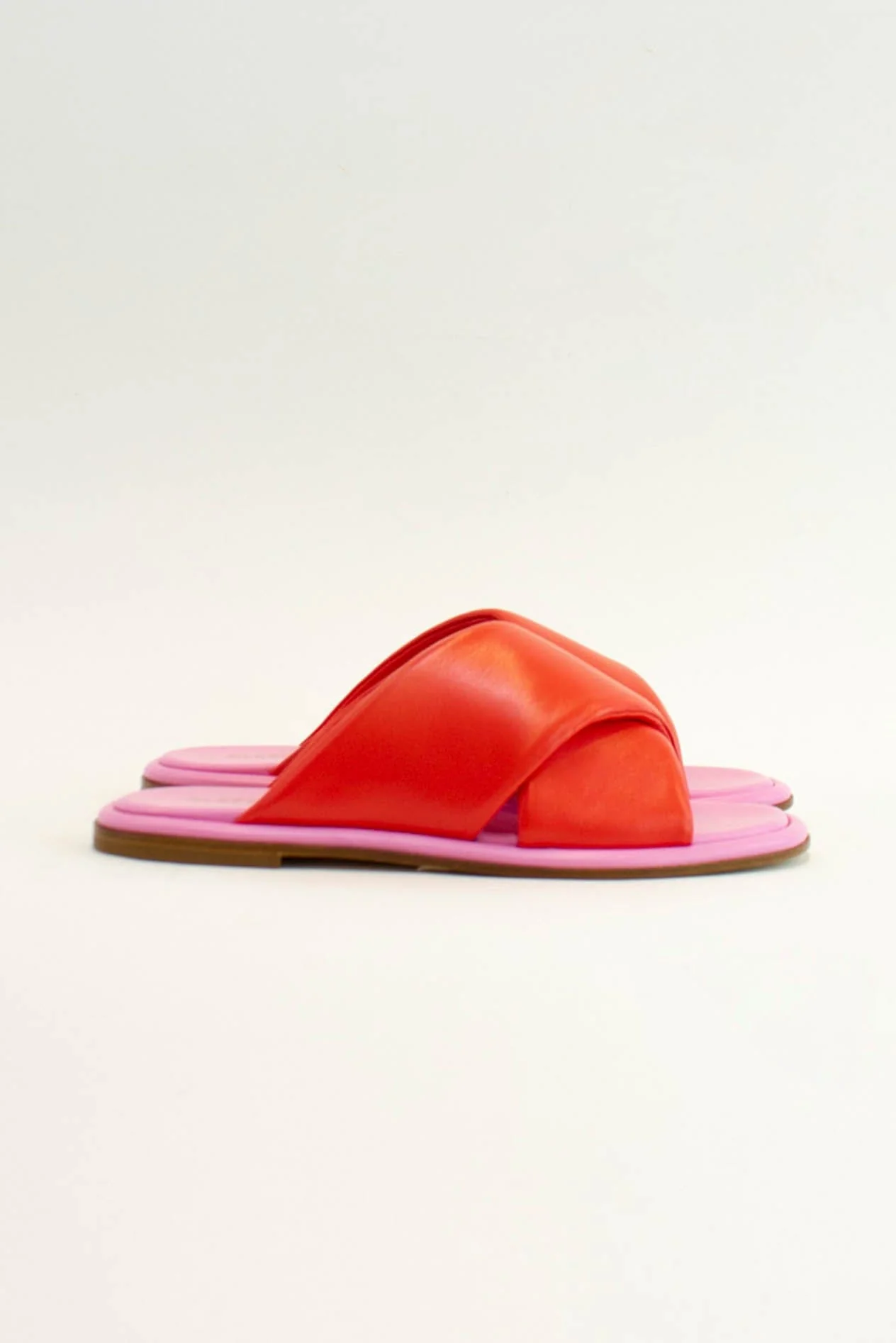 Roma Nappa Slide in Red/Lolly - Image 5