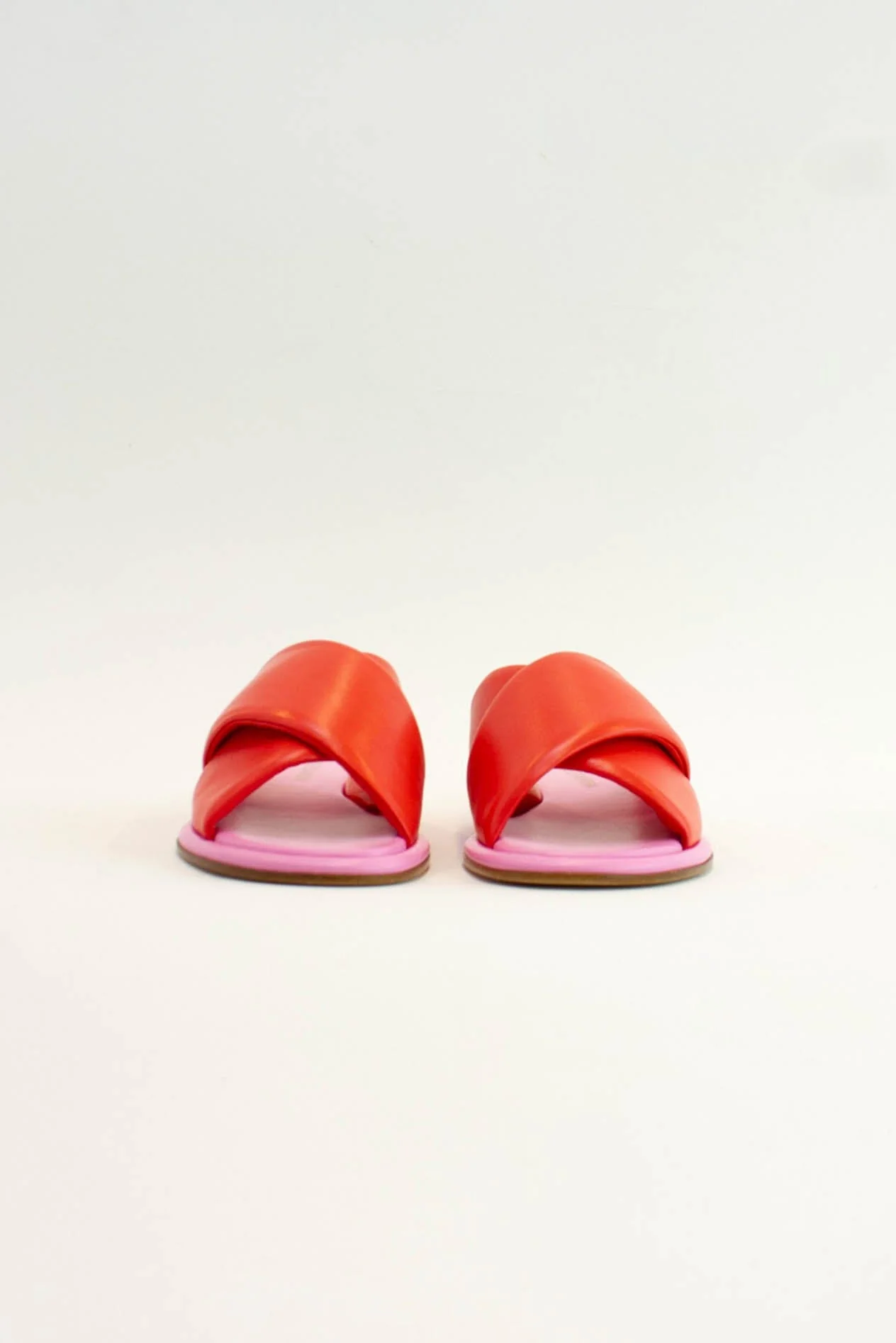 Roma Nappa Slide in Red/Lolly - Image 6