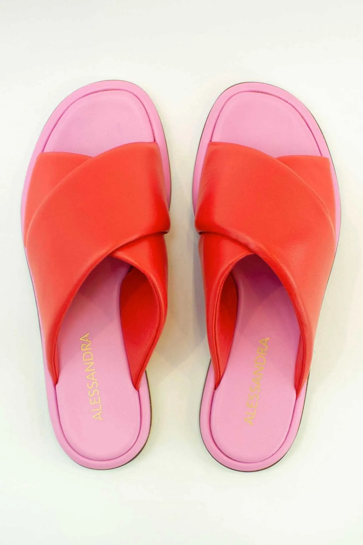 Roma Nappa Slide in Red/Lolly - Image 8