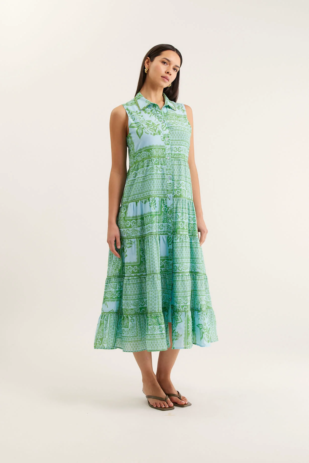 S/L Marlow Dress In Florentine Print - Image 4