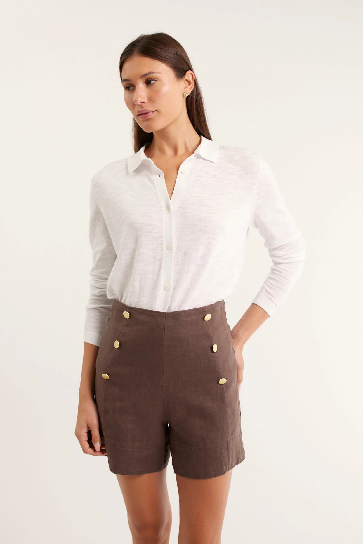 Shelley Shirt In White - Image 2