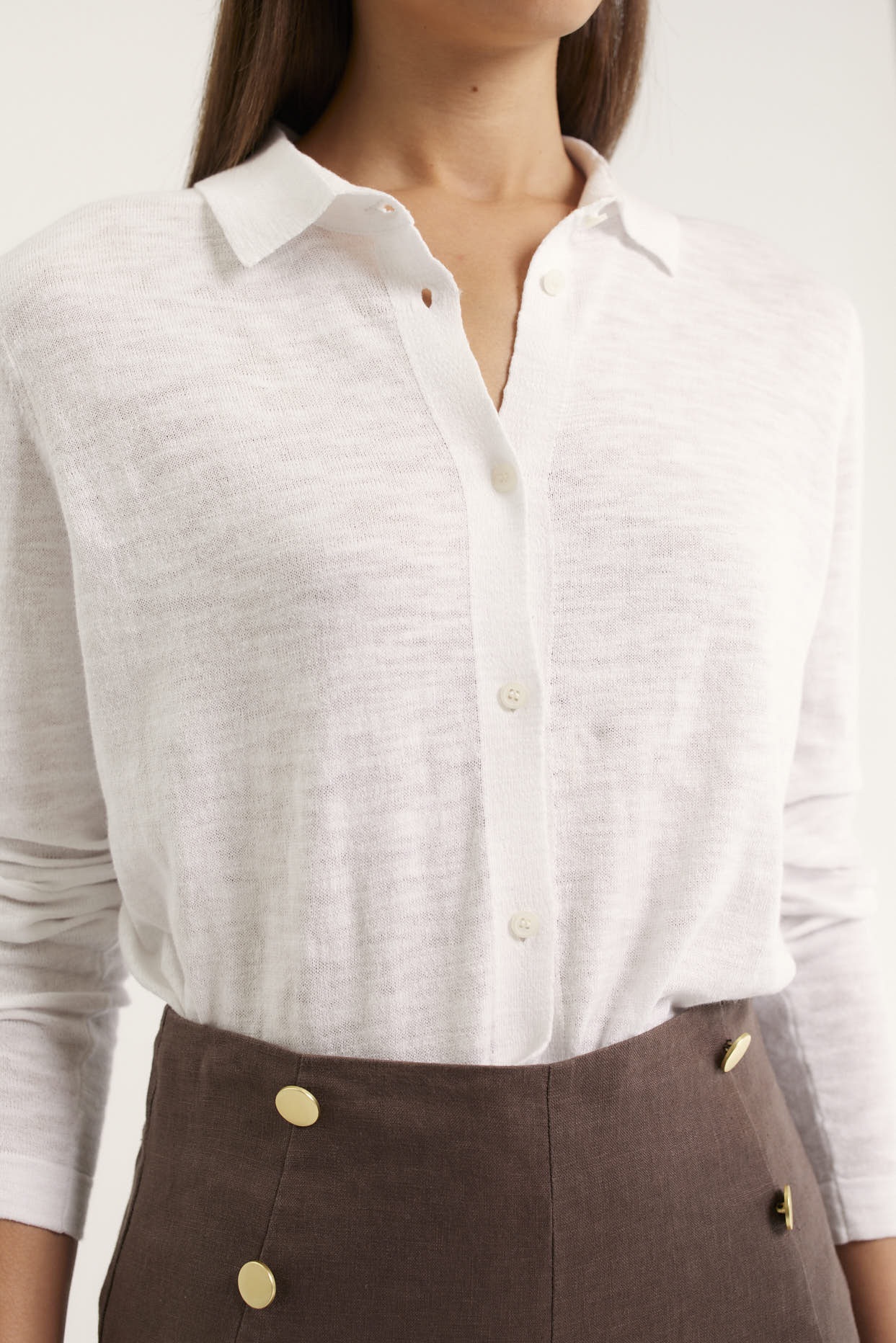 Shelley Shirt In White - Image 4