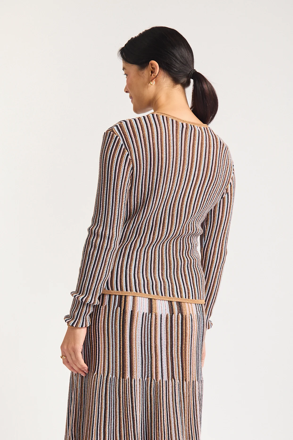 Simran Lurex Top In Moonlight - Image 4