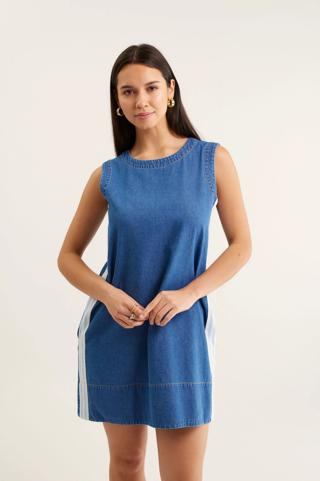 Vespa Denim Dress - Image 4