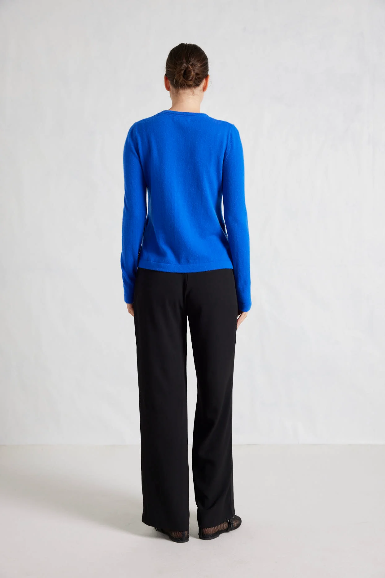 What A Stud Merino Cashmere Sweater In Skydiver - Image 6